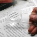 Plug pliers with magnifying glass, magnifying glass promotional