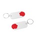 Porte-clés jeton 1€ Alpha wholesaler