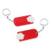 Porte-clés jeton 1€ Alpha wholesaler