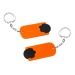 Porte-clés jeton 1€ Alpha, jeton promotional