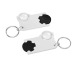Product thumbnail 1 euro token key ring with magnifying glass 4