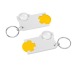 1 euro token key ring with magnifying glass wholesaler