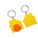 Porte-clés jeton 1€ Maison, jeton promotional
