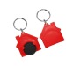 Porte-clés jeton 1€ Maison wholesaler