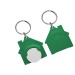 Porte-clés jeton 1€ Maison, jeton promotional