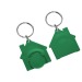 Porte-clés jeton 1€ Maison, jeton promotional