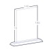 Beveled plate trophy on base, 3D Engraved Glass Paperweight promotional