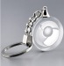 Round glass key ring wholesaler
