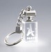 White luminous rectangle key ring wholesaler