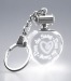 White luminous heart key ring wholesaler