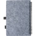 RPET felt notebook, felt swag promotional