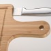 Bamboo chopping board with knife, bread knife promotional