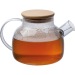 Bouteille en verre avec couvercle en bambou 1.000ml, théière promotional