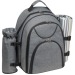 Picnic backpack for 4 people, including picnic blanket, picnic backpack promotional