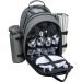 Picnic backpack for 4 people, including picnic blanket, picnic backpack promotional