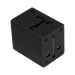 Product thumbnail Rubberised travel adapter 1