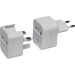 Travel adapter, universal power socket and universal travel adapter promotional