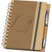A5 notebook with bamboo cover, recycled notebook promotional
