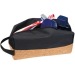 Toiletry bag with cork base, toiletry kit promotional