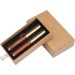 Mini set d'écriture - stylo plume et stylo roller, Parure avec stylo plume promotional
