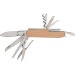 Product thumbnail Stainless steel pocket knife with wood coating 5