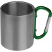 Tasse en métal avec mousqueton, mousqueton promotional