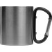 Tasse en métal avec mousqueton, mousqueton promotional