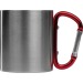 Tasse en métal avec mousqueton, mousqueton promotional