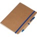 Cahier A5 avec stylo à bille, carnet recyclé promotional