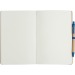 Cahier A5 avec stylo à bille, carnet recyclé promotional