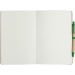 Cahier A5 avec stylo à bille, carnet recyclé promotional