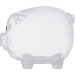 Transparent money box, piggy bank promotional