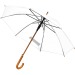 Parapluie automatique avec manche courbée, parapluie automatique promotional