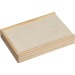 Cartes de jeu dans boîte en bois avec dé, jeu de dés promotional