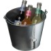 Seau en zinc avec ouvre-bouteille, seau à Champagne promotional