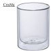 Double-walled glass mug 330ml wholesaler