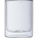 Tasse en verre à double paroi 330ml, verre à double paroi promotional