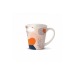 Ceramic flared mug with sublimation photo print wholesaler
