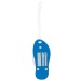 Flip-flop luggage tag, luggage tag holder promotional