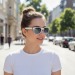 Lunettes de soleil bi-couleur, lunette de soleil promotional