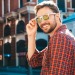 Lunettes de soleil bi-couleur, lunette de soleil promotional