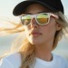 Lunettes de soleil bi-couleur wholesaler