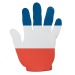 Supporter gloves