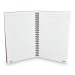 Notebook A5 rock paper, spiral notebook promotional