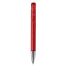 Stylo bille Atlas pointe en métal transparent, stylo bille promotional