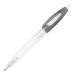 Stylo Bio-S! Clear transparent, Stylo en plastique biodégradable promotional