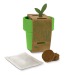 Hot-but-cool coffee cup with basil seeds, Seed Packet promotional