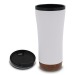 Double wall mug with cork base 480ml wholesaler
