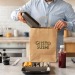 Kraft paper bag 90g/m² 22x10x31cm, Express product 48h promotional