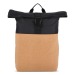 Sac à dos à roulettes en liège et R-PET 18L wholesaler